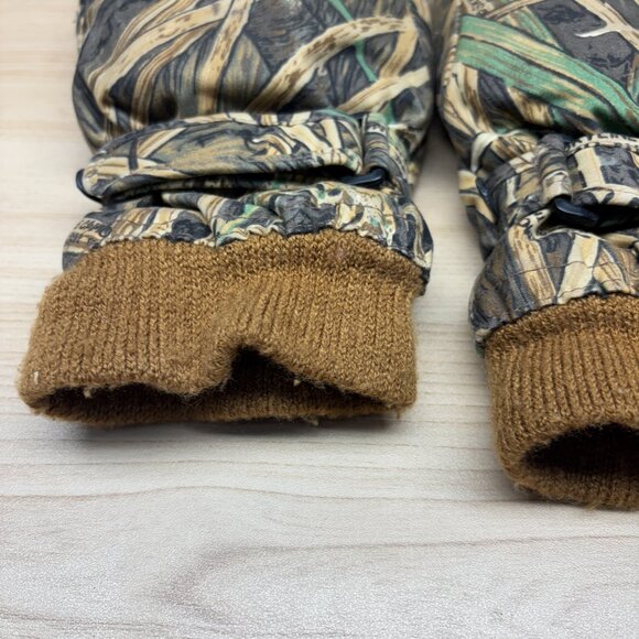 Vintage Camouflage Gloves Insulated Camo Outdoors Mens Large - Picture 3 of 11